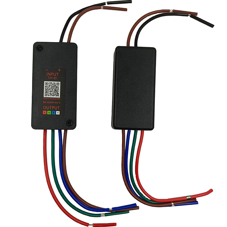 深圳24V/5A/LJD524-Q1/ RGB七彩灯控制器