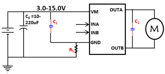 3.5A, 3.0-15.0V 深圳单通道H桥驱动芯片SA8339